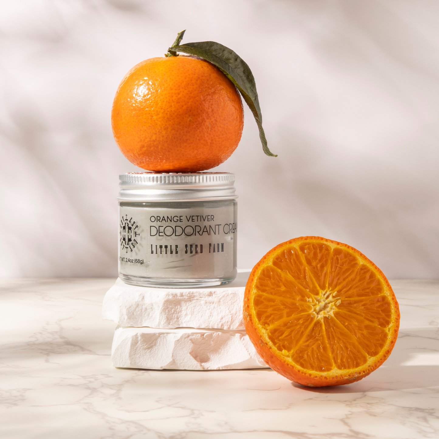 Little Seed Farm - Orange Vetiver Deodorant Cream - Summer Seasonal