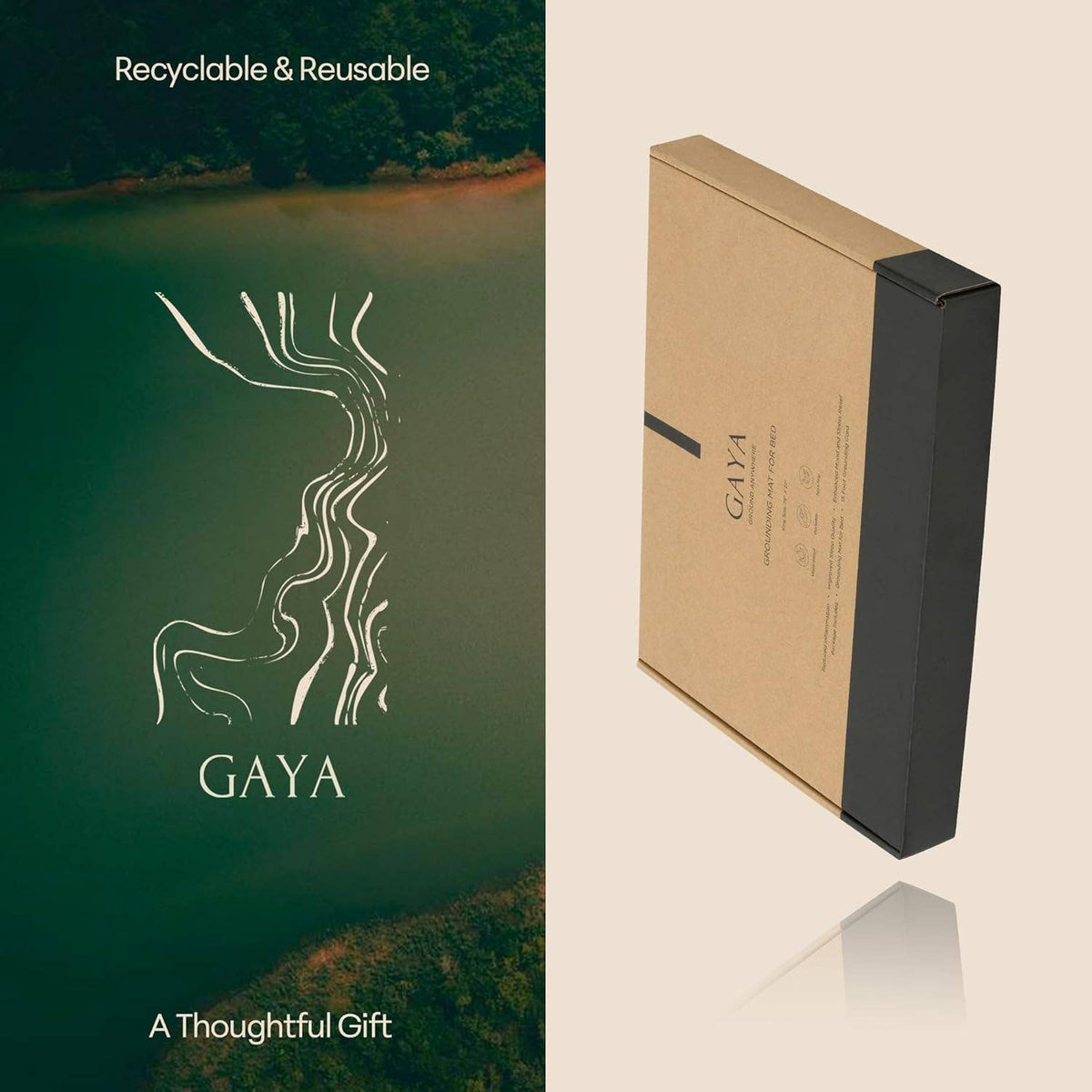 GAYA - Grounding Mat for Bed – Better Sleep & Inflammation