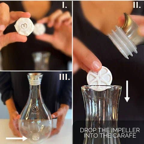 Mayu Water - Swirl Structured Water Carafe