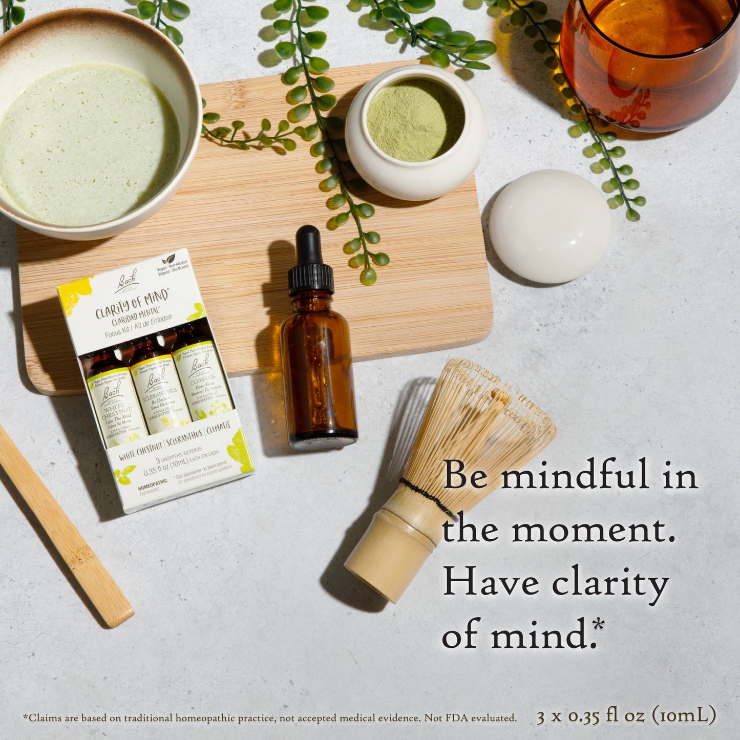 RESCUE & Bach Original Flower Remedies - Bach Original Flower Remedies, Clarity Of Mind Trio Kit