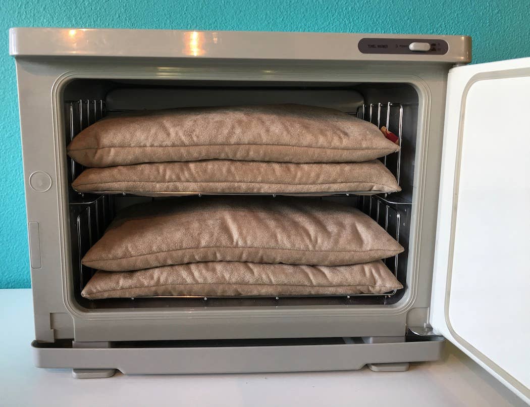 Hot Cherry Pillows - 7SU Large Rectangular, Unwrapped for Spa Treatments