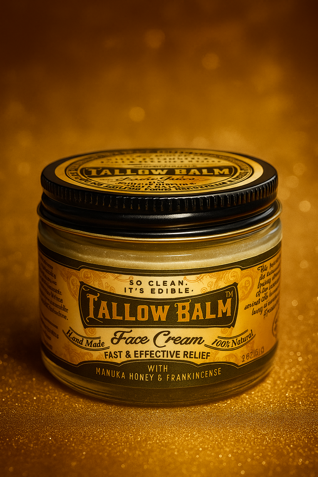Roots And Leaves - Tallow Face Cream with Manuka Honey