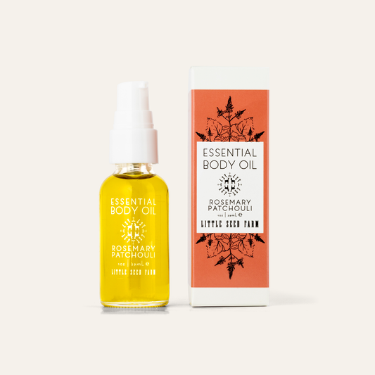 Little Seed Farm - Mini Rosemary Patchouli Essential Body Oil - 1oz