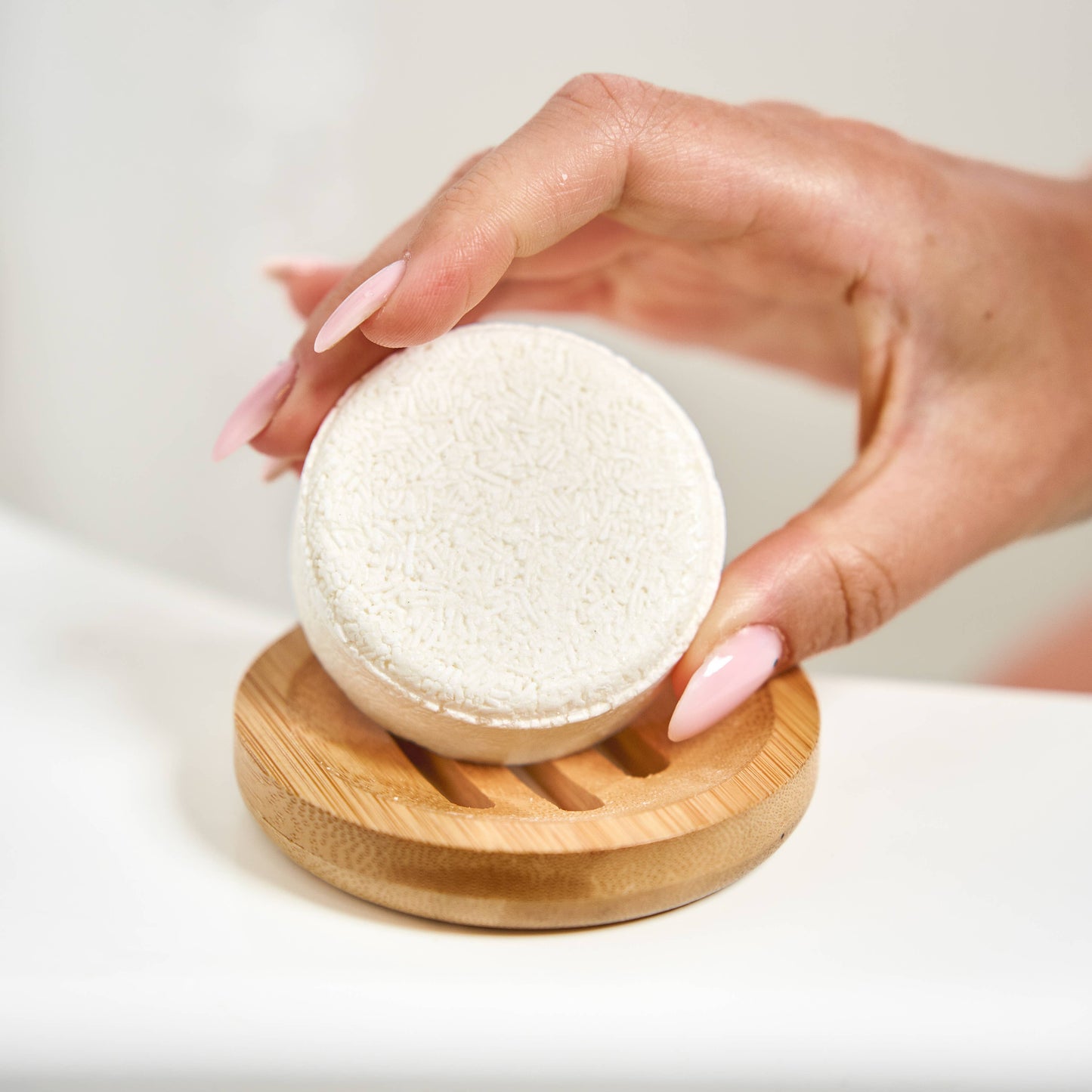 Bamboo Switch - Bamboo Shower Steamer Circle Lift | Earth Day Bestseller