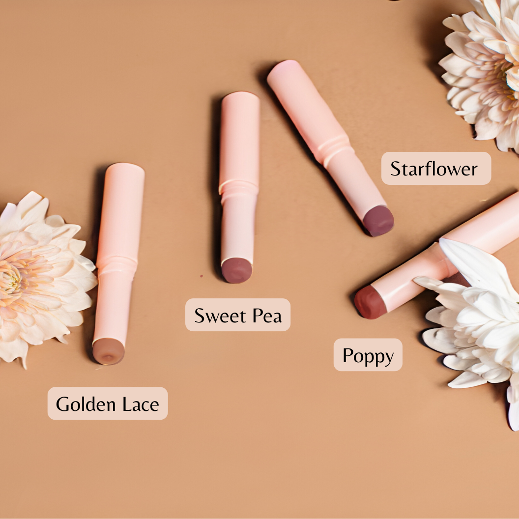 Ginger Lily Tallow - Tinted Tallow Lip Balm - Organic