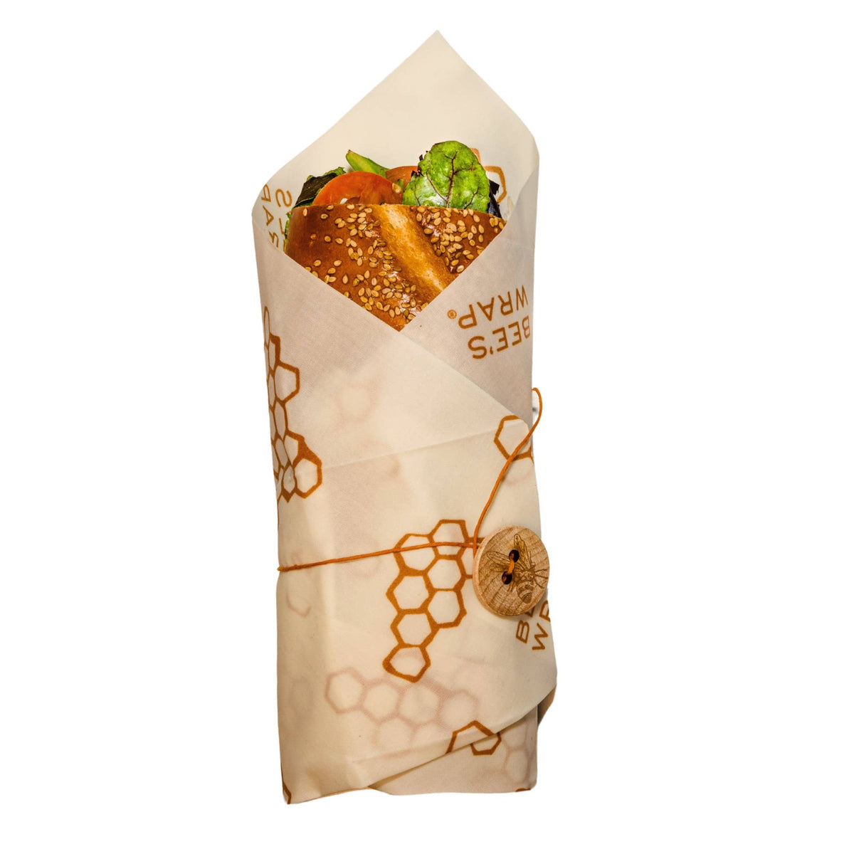 Bee's Wrap - Bees Wrap Reusable Beeswax Sandwich Wrap - Honeycomb Print