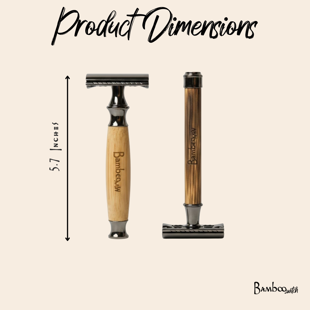 Bamboo Switch - Bamboo Stainless Steel Safety Razor | Earth Day Bestseller
