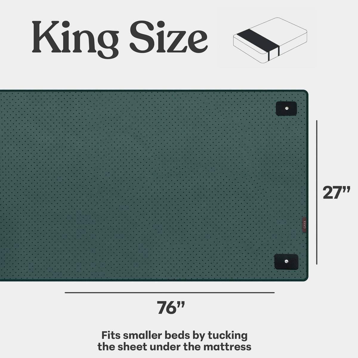 GAYA - Grounding Mat for Bed – Better Sleep & Inflammation