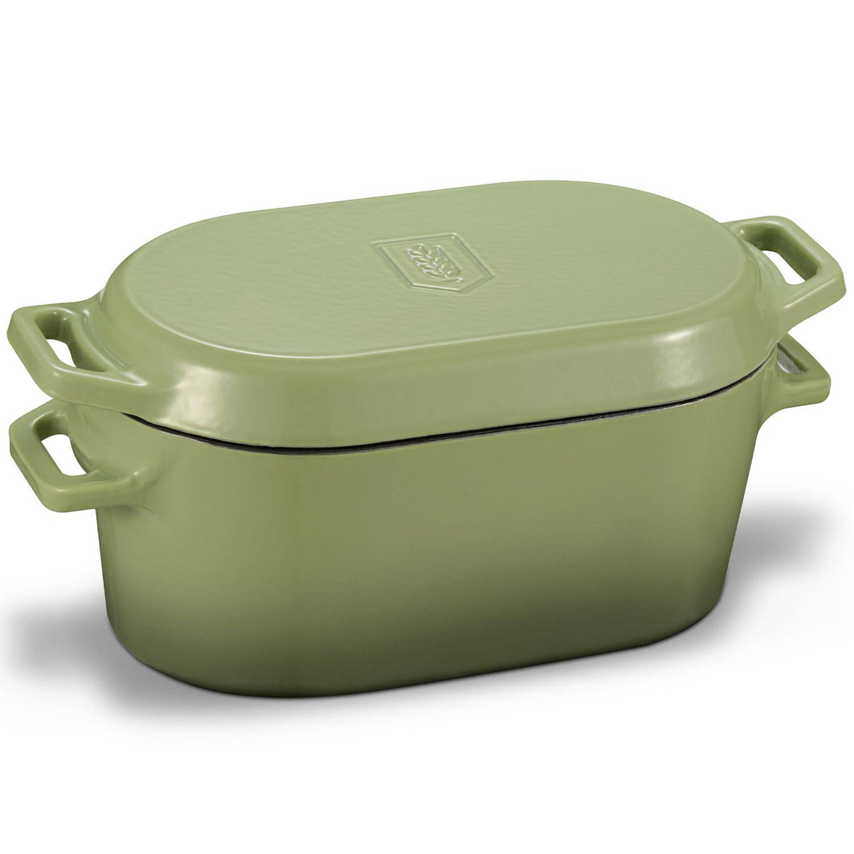 Kook - Kook Dutch Oven with Lid, Enameled Cast Iron, 3.4 qt