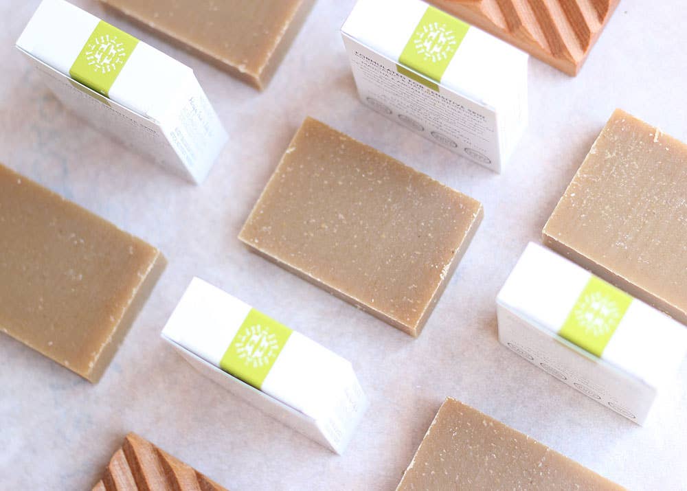 Little Seed Farm - Matcha & Argan Bar Soap - Antioxidant Rich