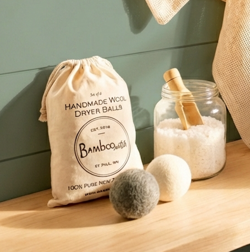 Bamboo Switch - Set of 6 Organic Wool Dryer Balls | Earth Day Bestseller