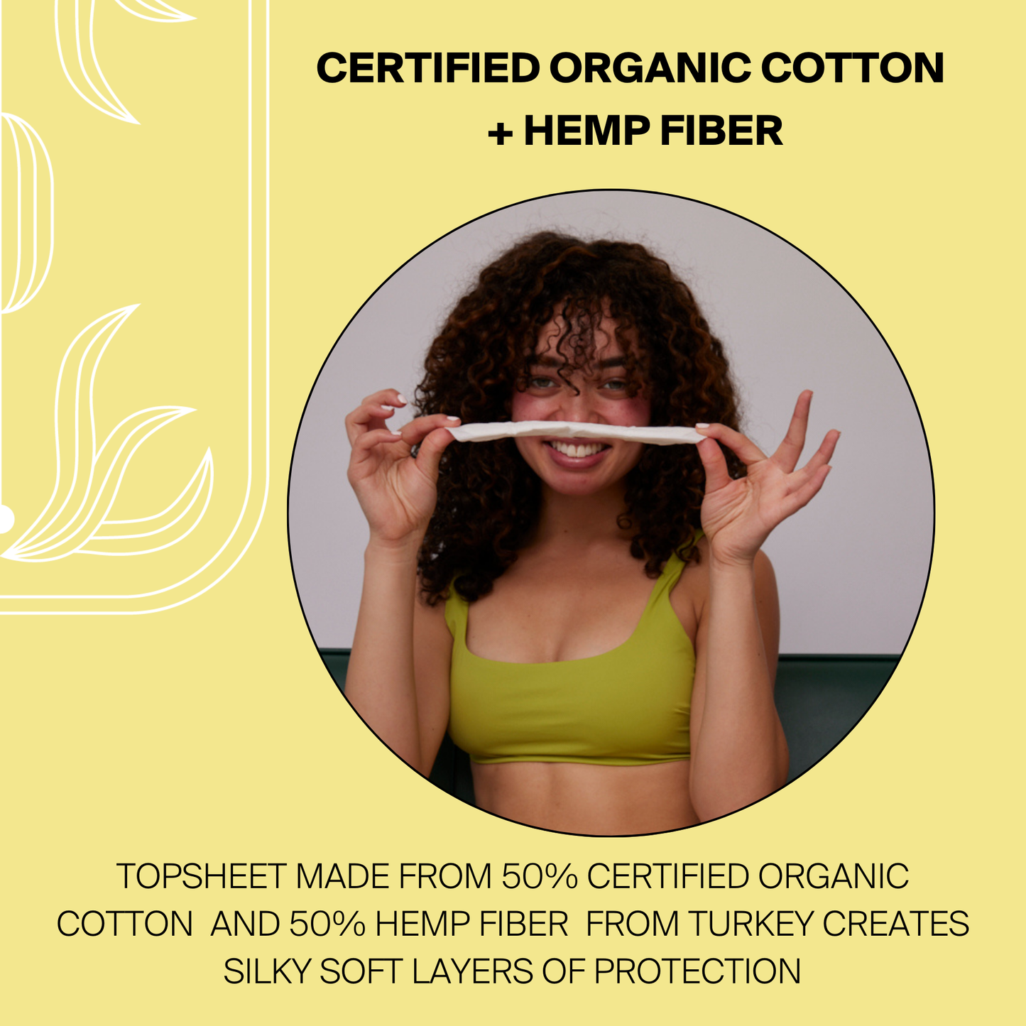 Rif Care - Super (12 ct) Organic Biodegradable Hemp Fiber Pads