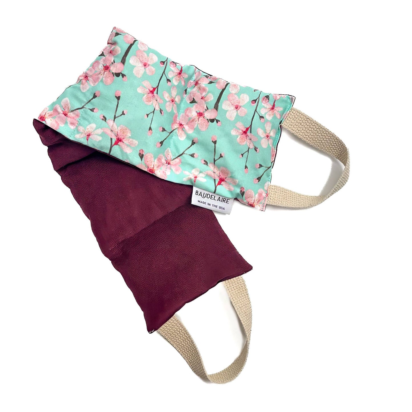 Baudelaire - Mint Cherry Stone Pillow