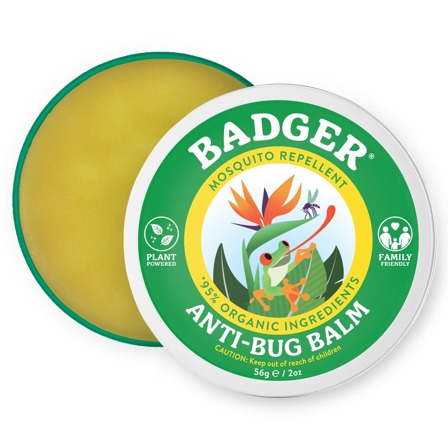 Badger - Badger Bug Repellent Tin, Organic and Deet-Free