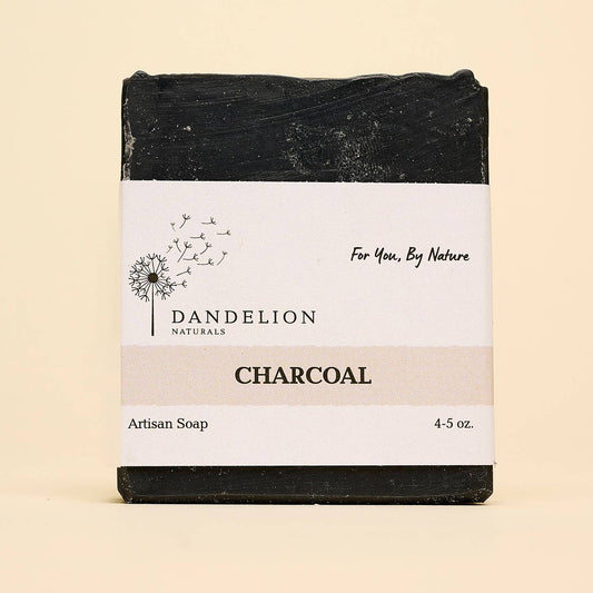 Dandelion Naturals - Activated Charcoal Bar Soap | Detoxifying Face Soap
