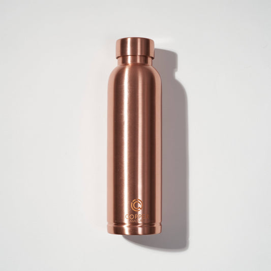 CopperCulture - Polished Copper Water Bottle 950ml