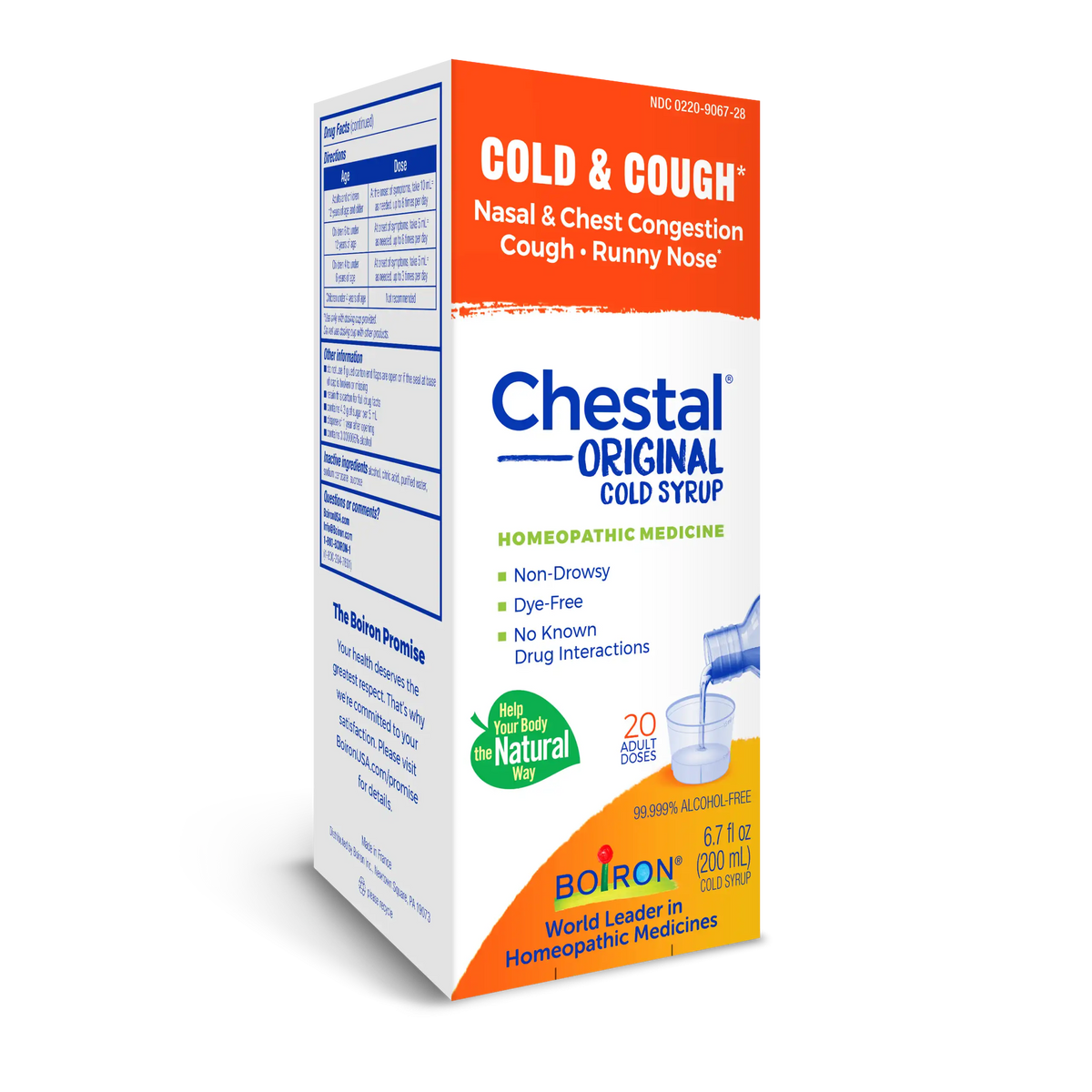 Boiron Chestal Original Cold Syrup