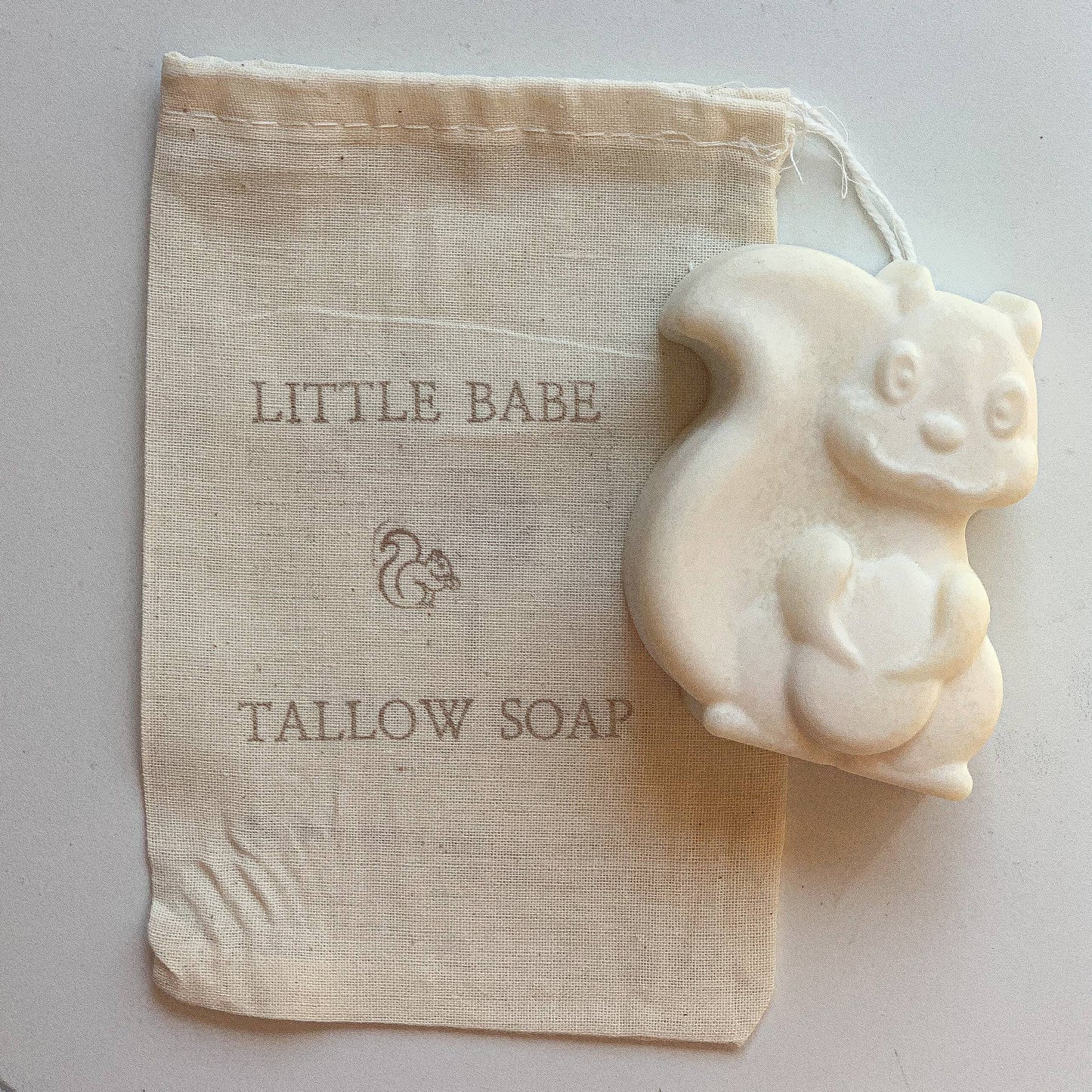 Dandelion Naturals - Squirrel Kid Soap | Tallow Soap | Kid Soap | Animal Soap