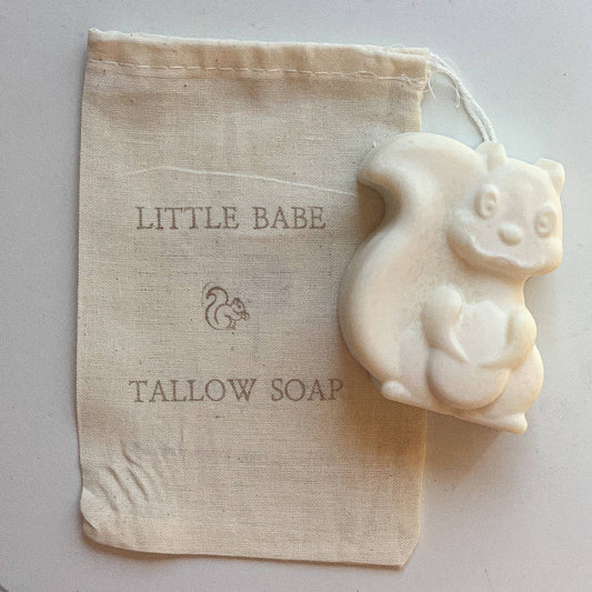 Dandelion Naturals - Squirrel Kid Soap | Tallow Soap | Kid Soap | Animal Soap
