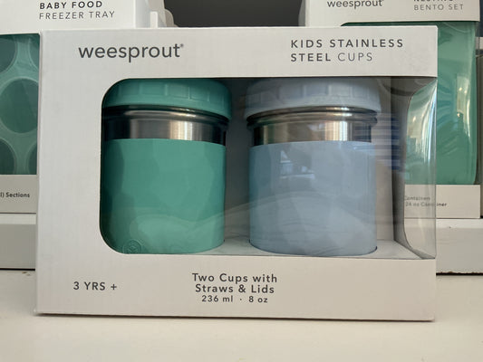Kids stainless steel drinking cups