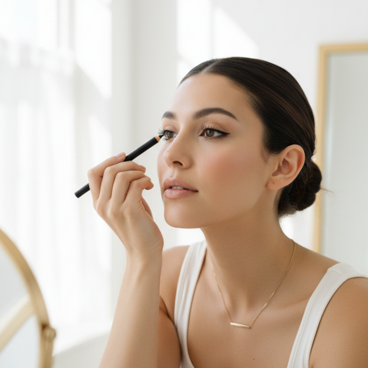 Taylor Made Organics - Eyeliner Pencil – Vegan, Creamy Long-Wear Black & Brown
