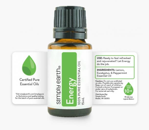 Simply Earth - Energy Essential Oil Blend