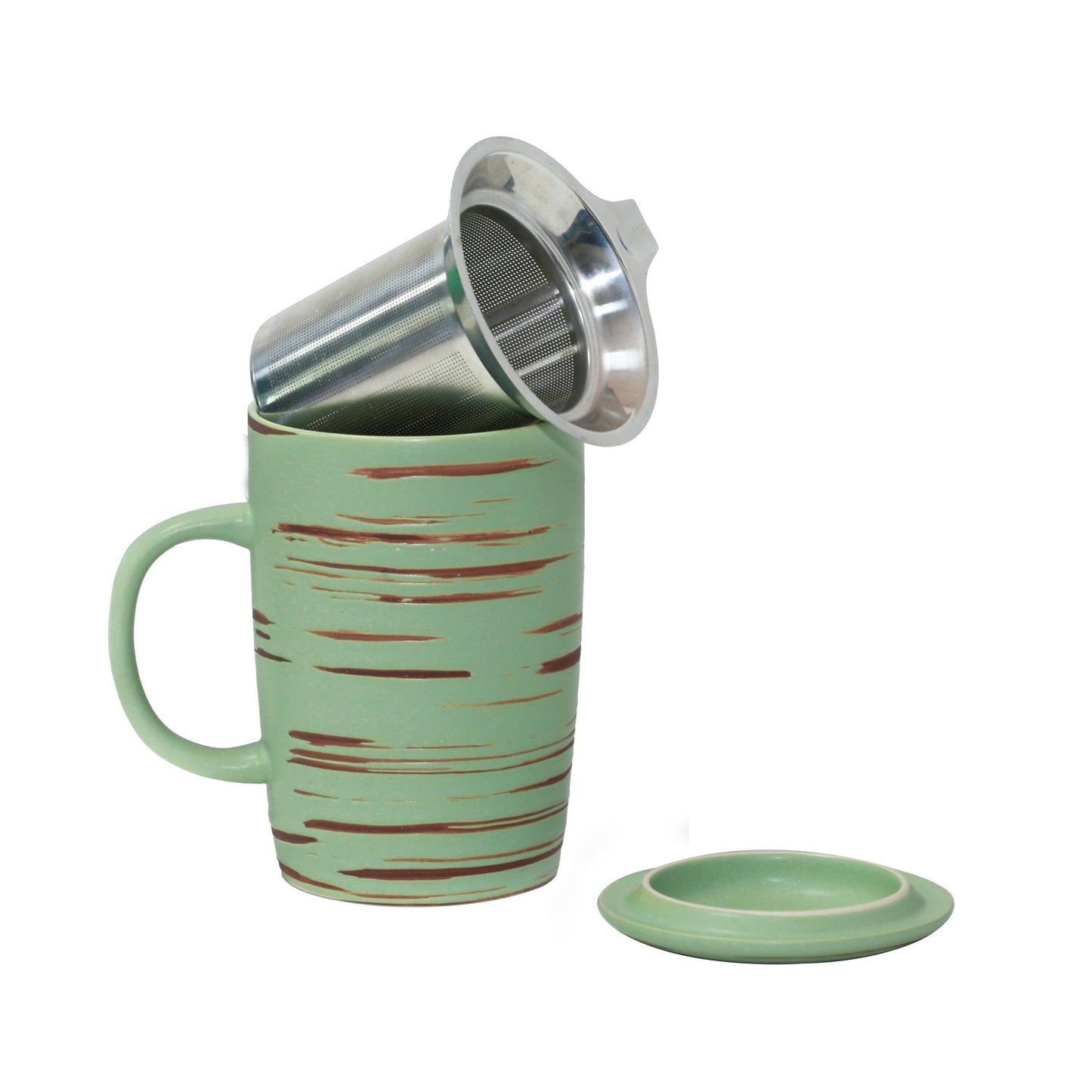 CasaWare - Farmhouse 16oz Tea Infuser Mug