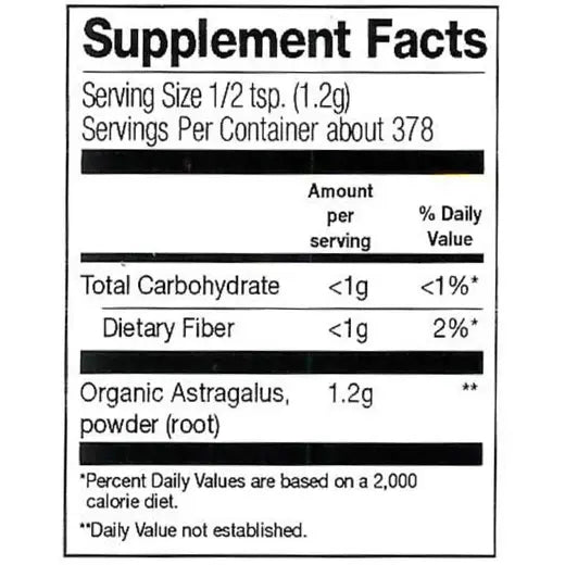 Frontier Co-op Astragalus Root Powder, Organic