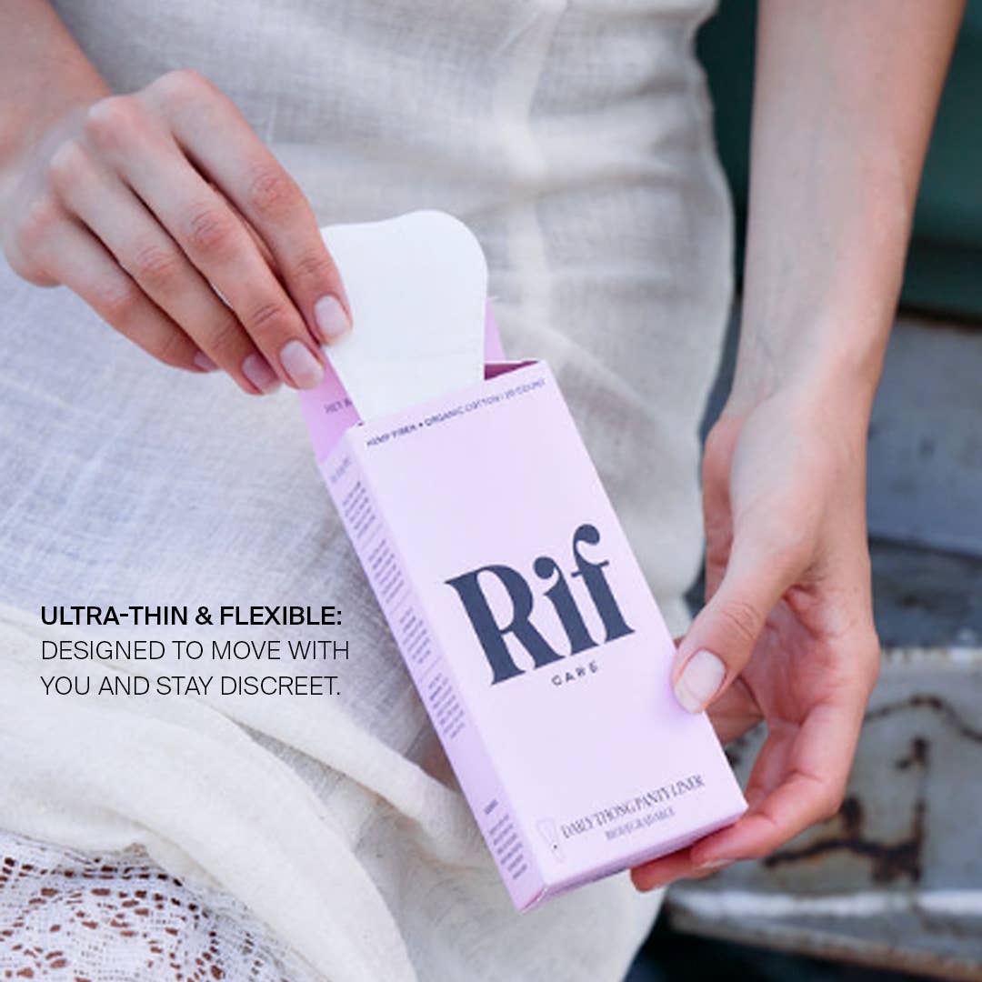 Rif Care - Organic Thong Panty Liners (20 count)