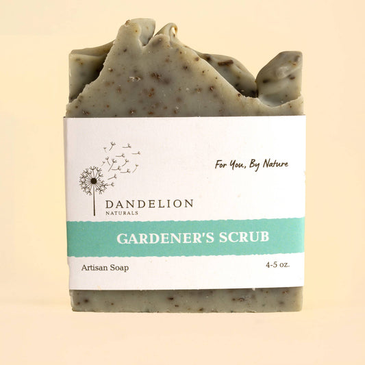 Dandelion Naturals - Gardener's Bar Soap | Herbal Essential Oil Bar Soap