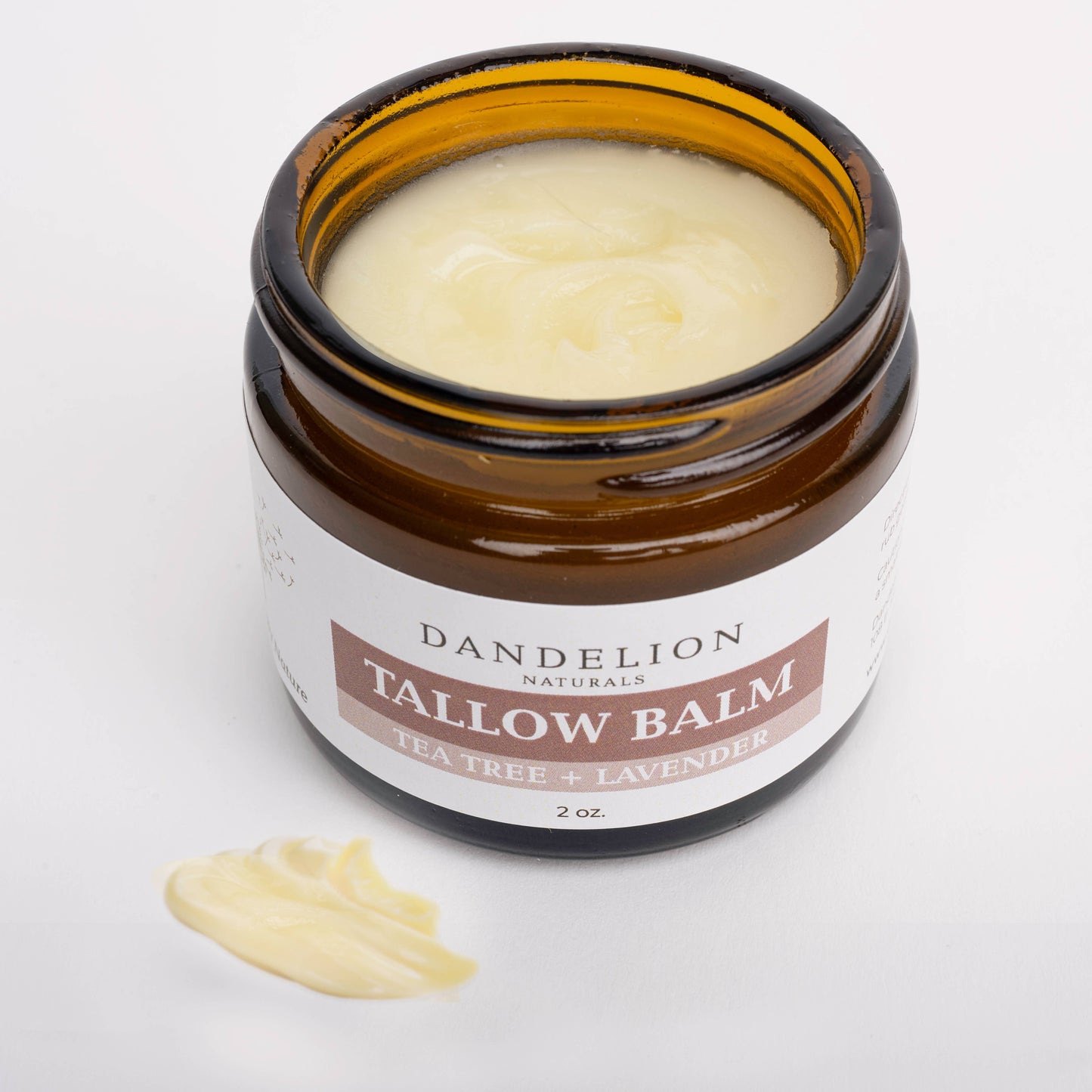Dandelion Naturals - Tallow Balm with Organic Jojoba, Tea Tree & Lavender Oils