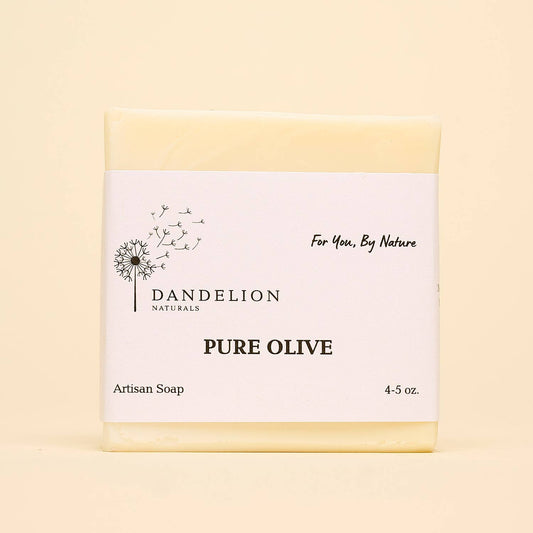 Dandelion Naturals - Pure Olive Bar Soap | Castile Bar Soap | Castile Soap Bar