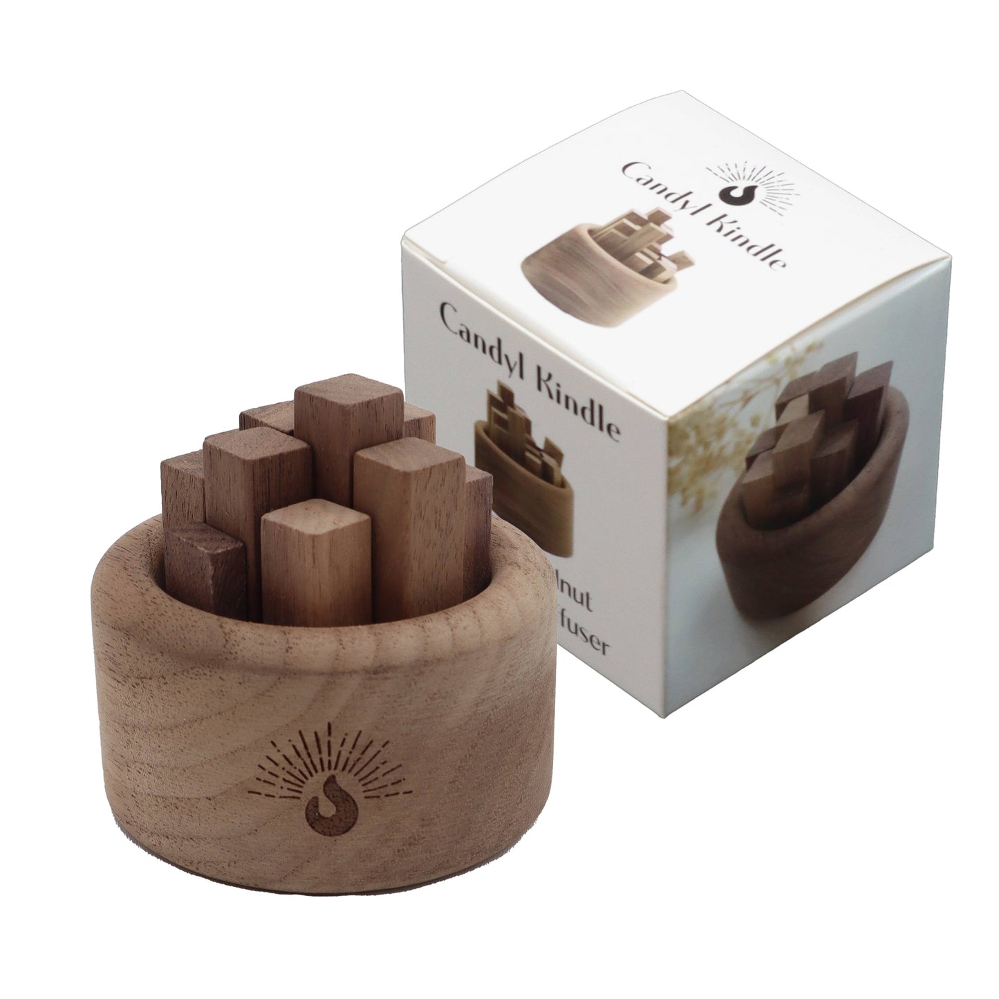 Candyl - Natural Wood Essential Oil Diffuser - Candyl Kindle