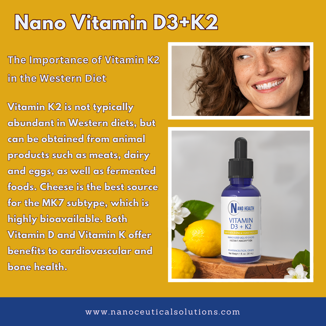 Nanoceutical Solutions - Nano Vitamin D3 + K2