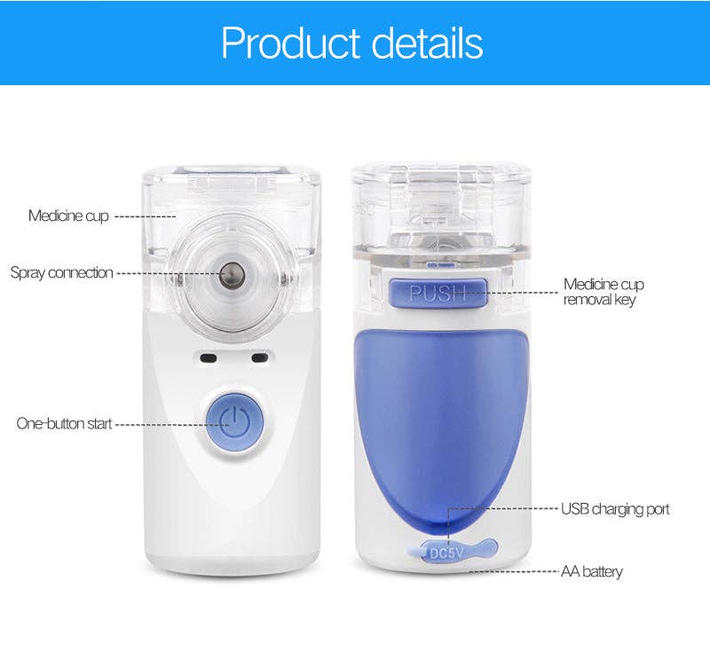 Baltic Essentials - Portable Mesh Nebulizer Adult & Kids
