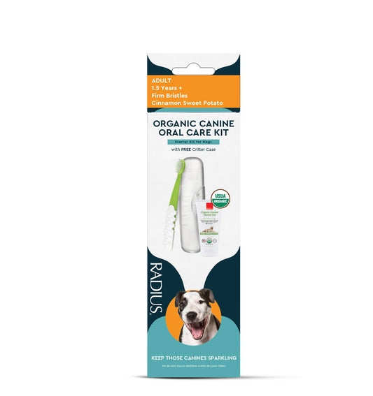 RADIUS - Canine Organic Dental Solutions Kit, Adult