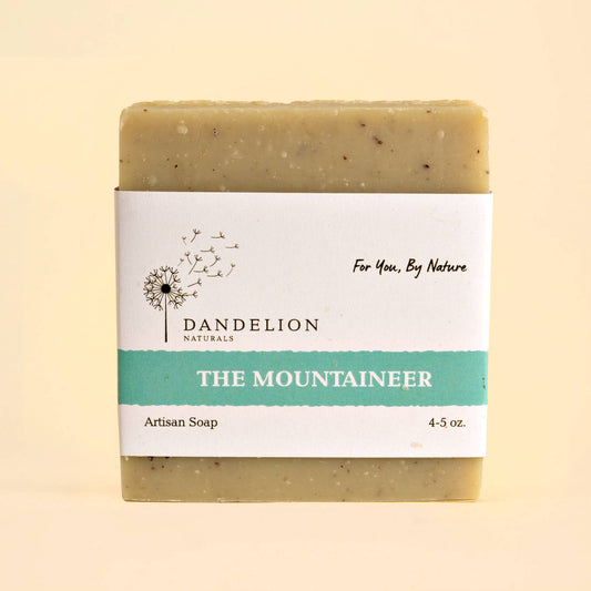 Dandelion Naturals - Men's Bar Soap | The Mountaineer | Essential Oil Scented