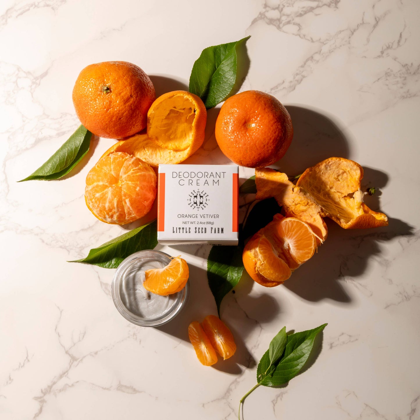Little Seed Farm - Orange Vetiver Deodorant Cream - Summer Seasonal