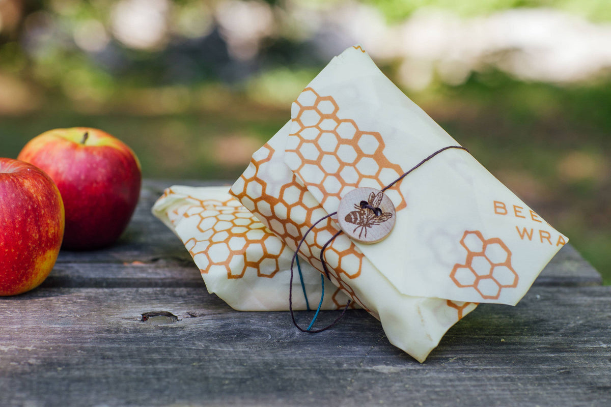 Bee's Wrap - Bees Wrap Reusable Beeswax Sandwich Wrap - Honeycomb Print