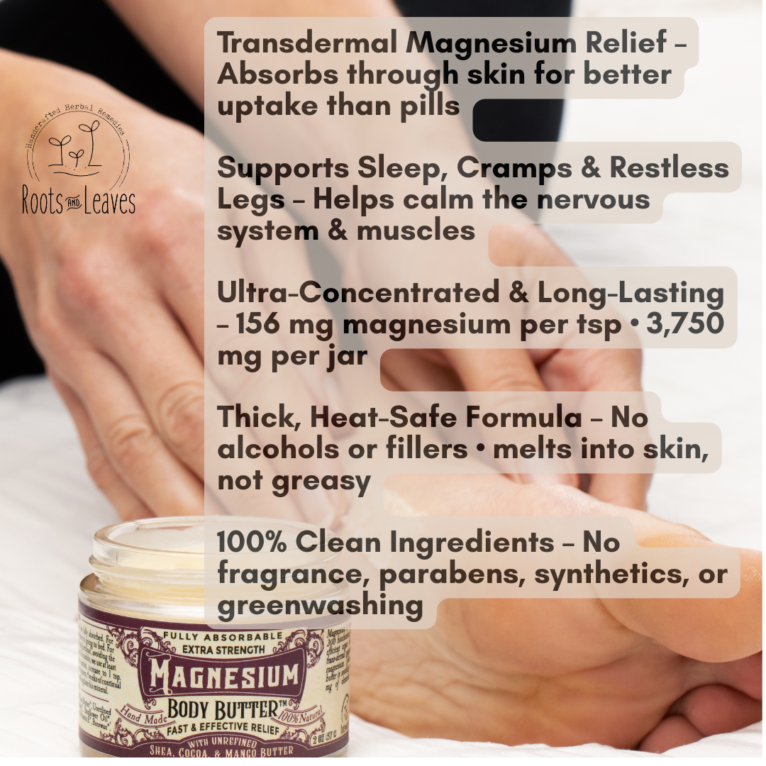 Roots And Leaves - Magnesium Body Butter