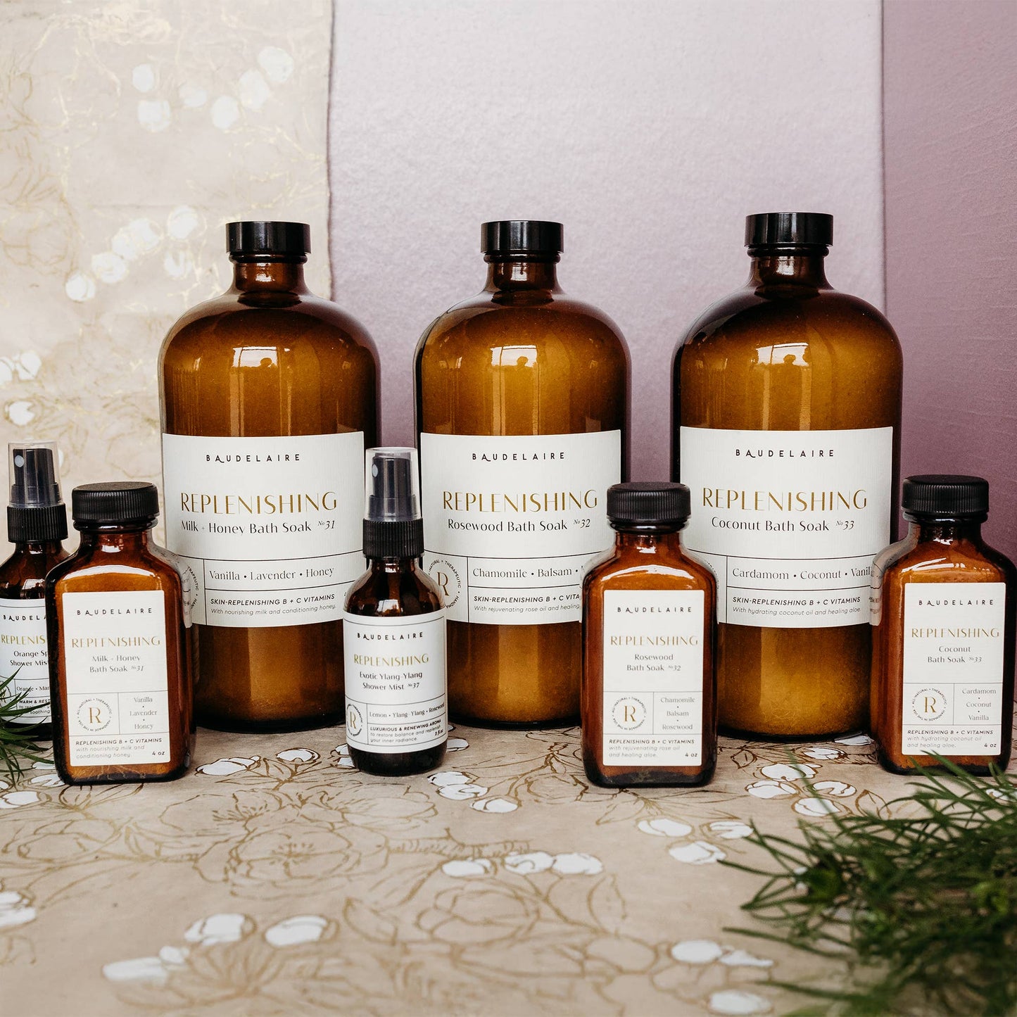 Baudelaire - REPLENISH – Milk + Honey Soak 40oz