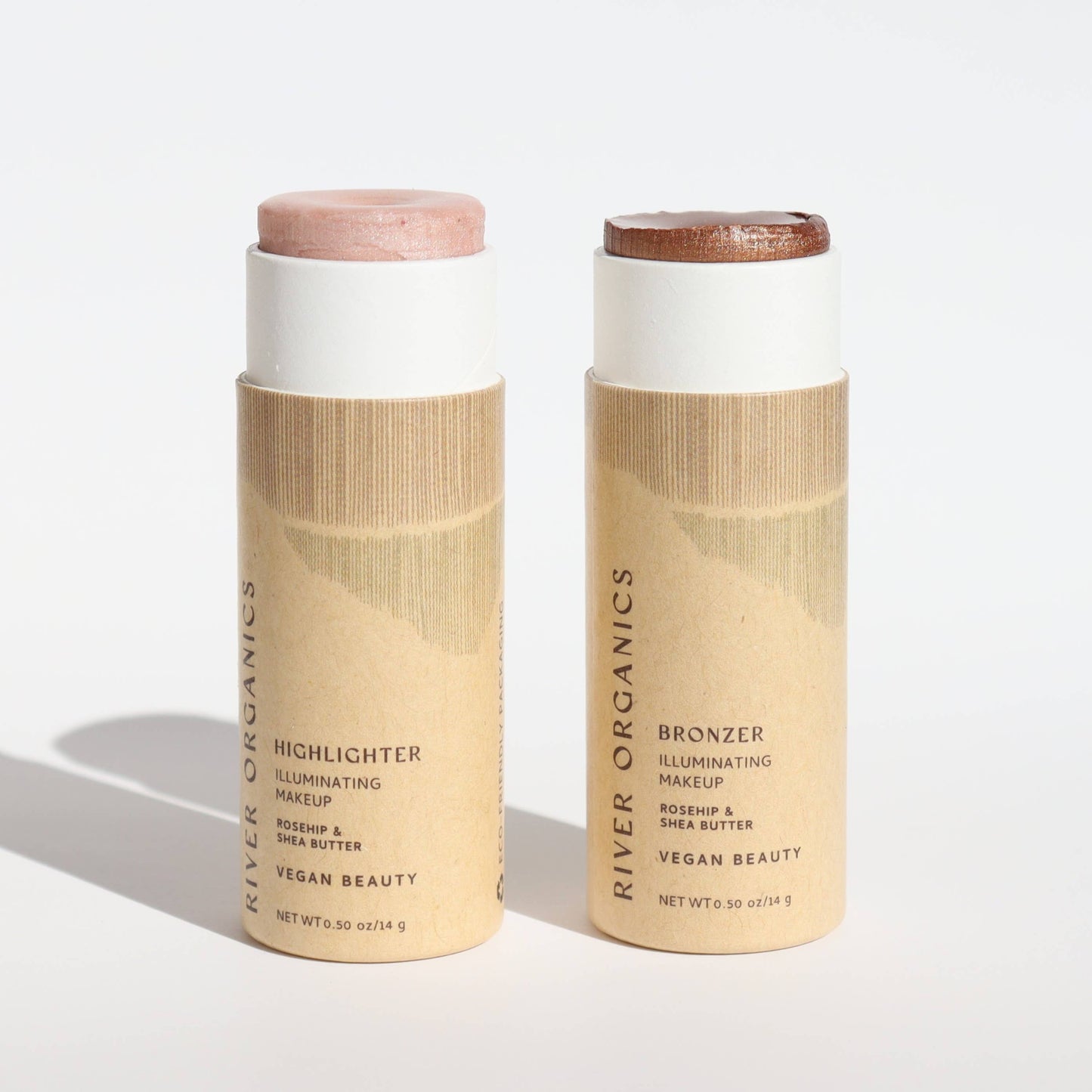 River Organics - Highlighter and Bronzer Sets