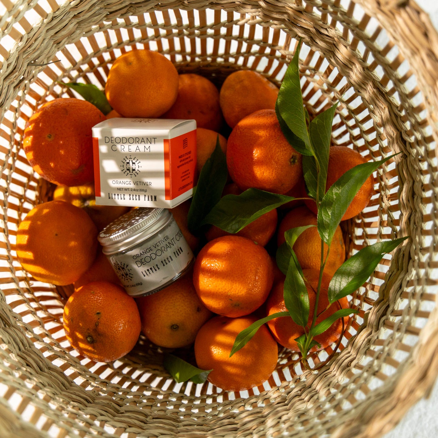 Little Seed Farm - Orange Vetiver Deodorant Cream - Summer Seasonal
