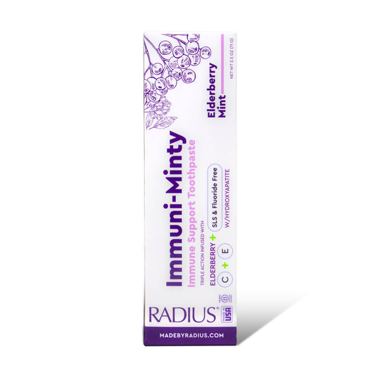 RADIUS - IMMUNI-MINTY Immune Support Toothpaste, Elderberry Mint