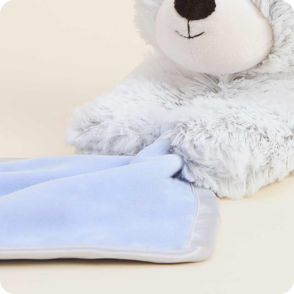 Warmies - Lavender Scented Plush - Gifts - Brown Marshmallow Bear Blanket Warmies