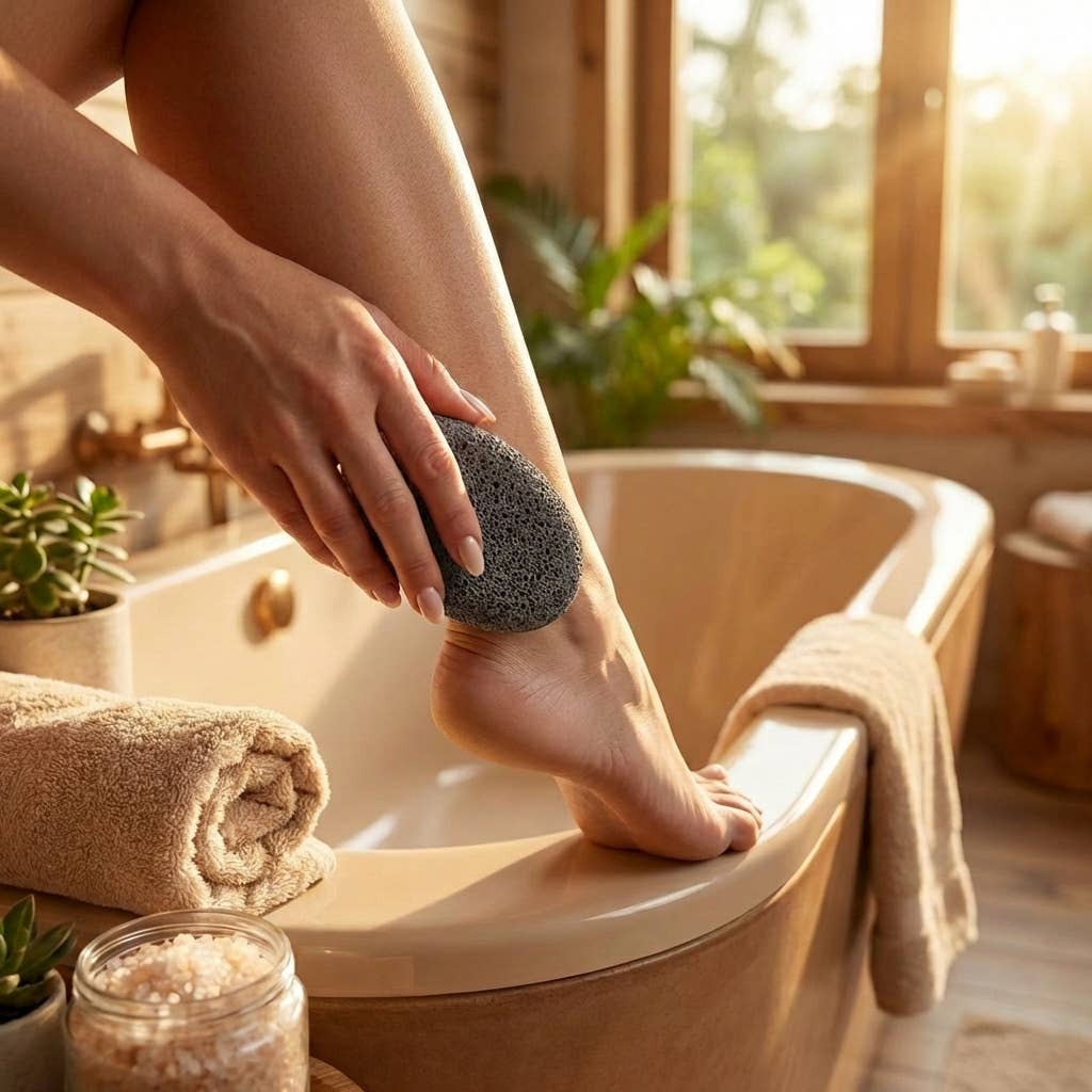 Bamboo Switch - Large Natural Pumice Foot Stone | Earth Day Bestseller