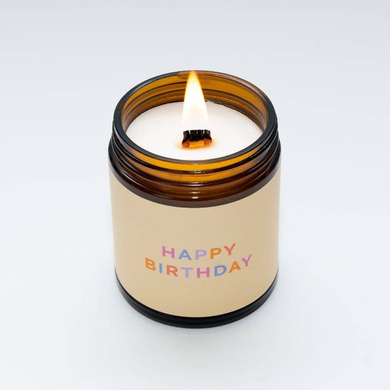 Fontana Candle Co. - Happy Birthday Beeswax & Essential Oil Celebrate Jar Candle