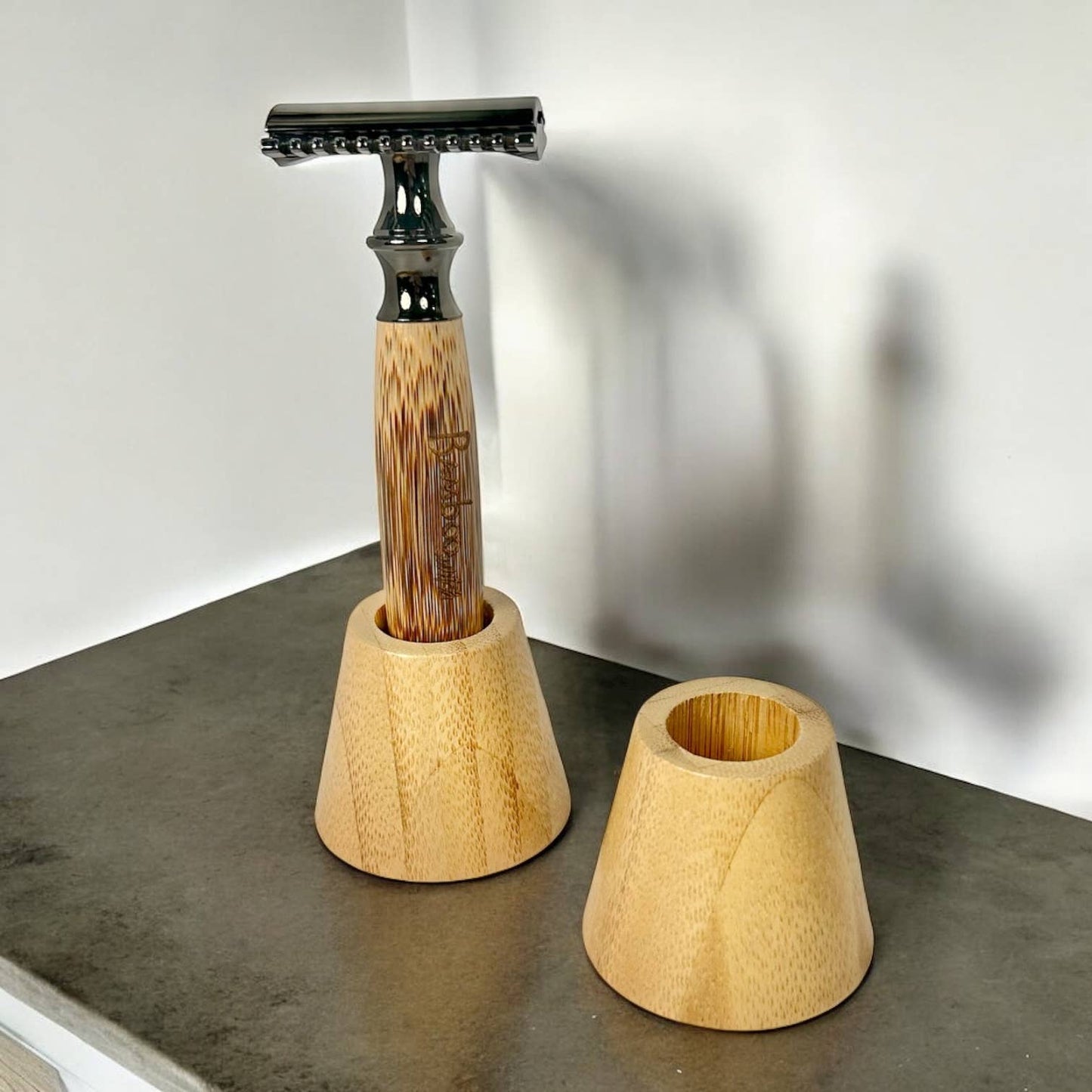 Bamboo Switch - Bamboo Razor Holder Stand