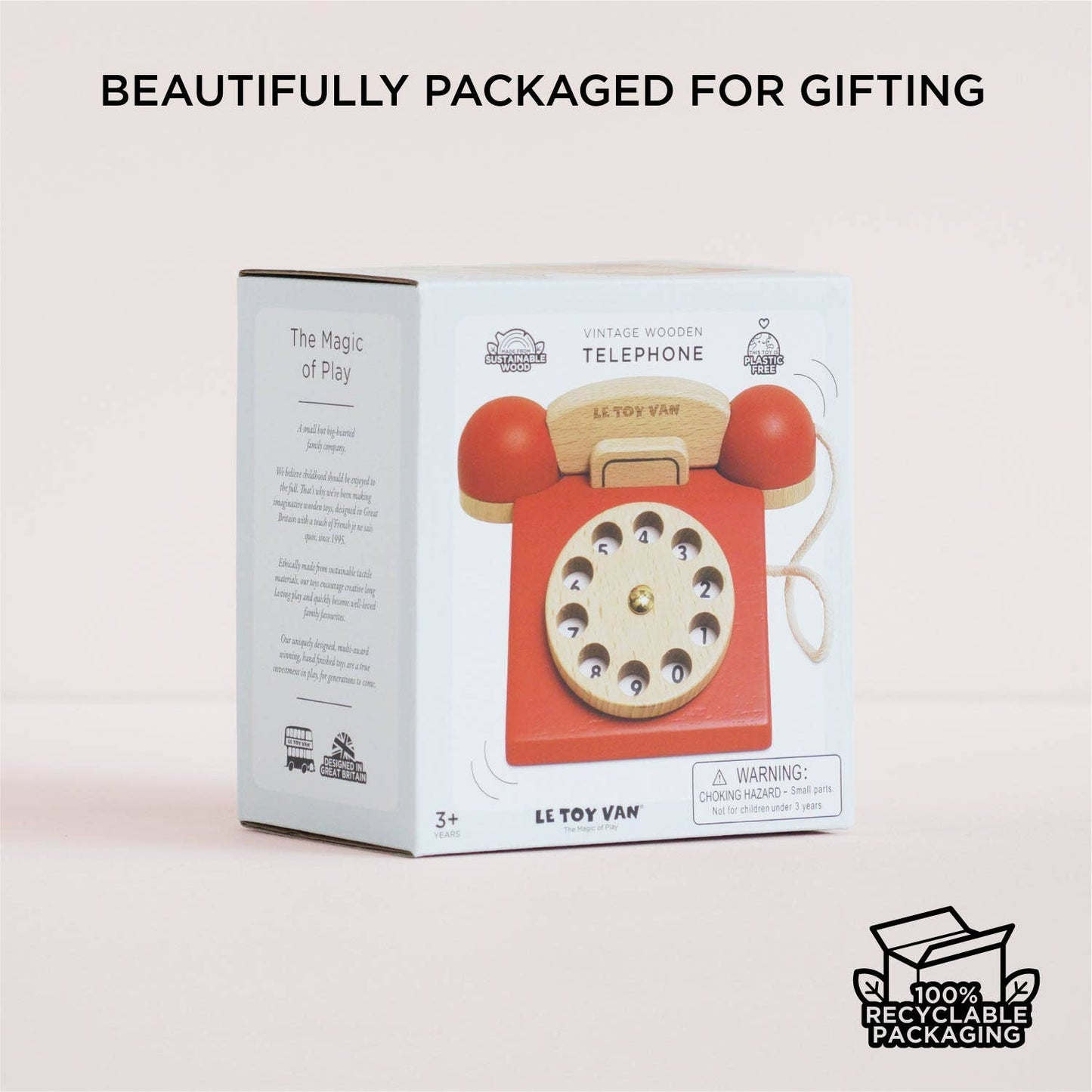 Le Toy Van, Inc. - Vintage Wooden Phone
