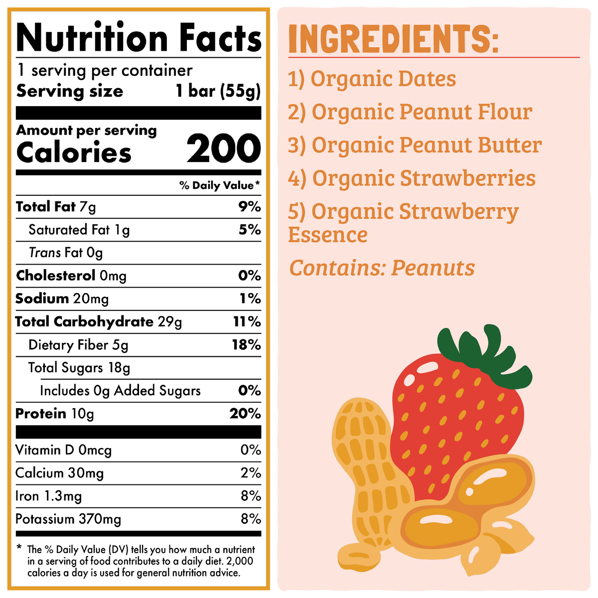 Skout Organic - Skout Organic Peanut Butter & Jelly Protein Bar | Vegan